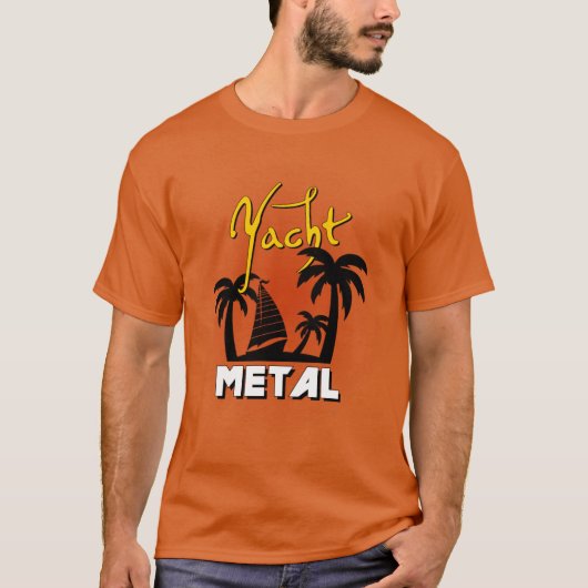 T-shirt Yacht Metal (Devant)