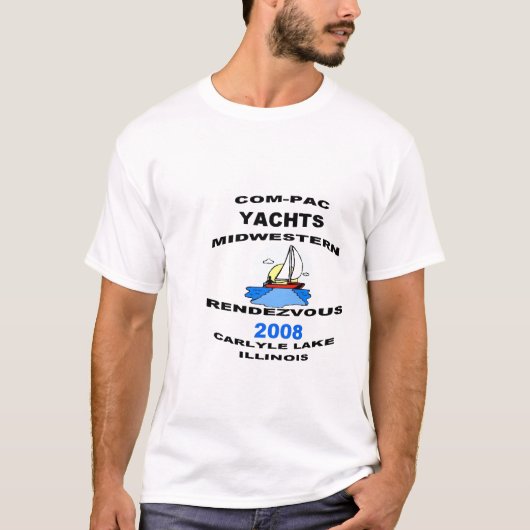 T-SHIRT YACHTS DE COM-PAC (Devant)