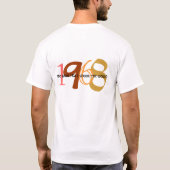 T-shirt yaer 1968 qui a secoué le monde (Dos)