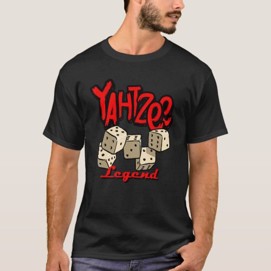 T-shirt Yahtzee Legend (Devant)
