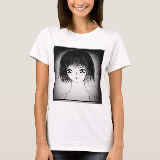 T-shirt yaie elektra anime manga dessin animé bizarre (Devant)