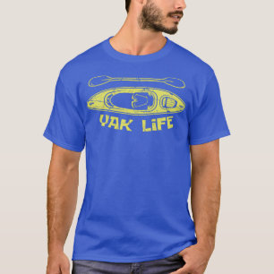 T-shirt Yak Life Kayaker Ou Cadeau Canoéiste