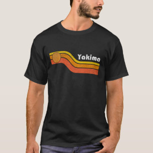 T-shirt Yakima - Vintage Hommes Femmes 70s 80s Graphique C