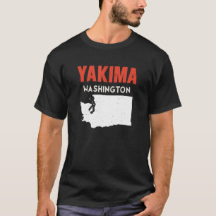 T-shirt Yakima Washington USA State America Washing