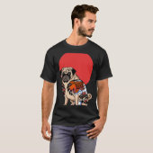 T-shirt Yakuza Pug 663 (Devant entier)