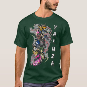 T-shirt Yakuza yakuza 0 1 2 3 4 5 âmes mortes kiwami 