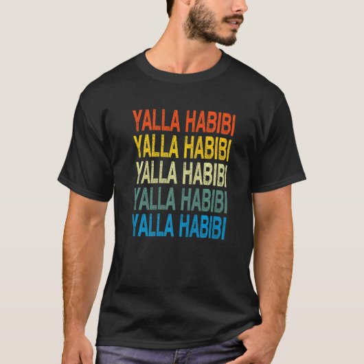T-shirt Yalla Habibi (Devant)