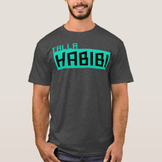 T-shirt Yalla Habibi Tee arabe