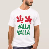 T-shirt Yalla yalla (Devant)