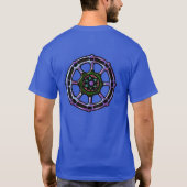 T-shirt Yama & Wheel Dieu de la mort Indien (Dos)