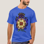 T-shirt Yama & Wheel Dieu de la mort Indien (Devant)