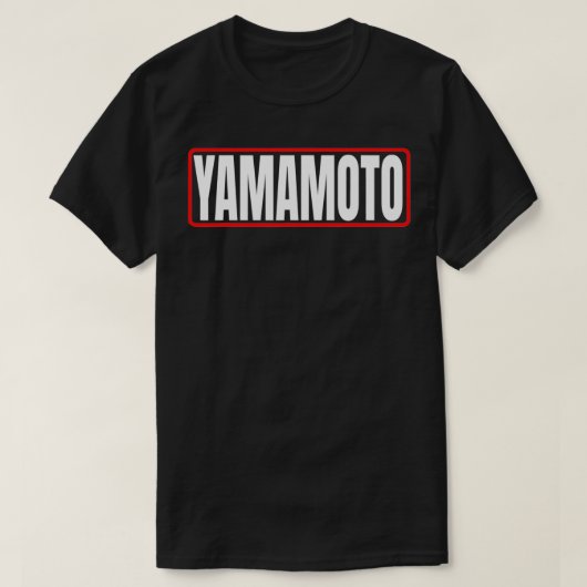 T-shirt Yamamoto Nom Japonais Asion Américain Nippon Fa (Design devant)