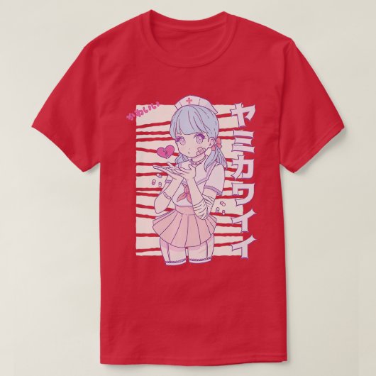 T-shirt Yami Kawaii Anime Pastelcore Esthétique Pastel Men (Design devant)