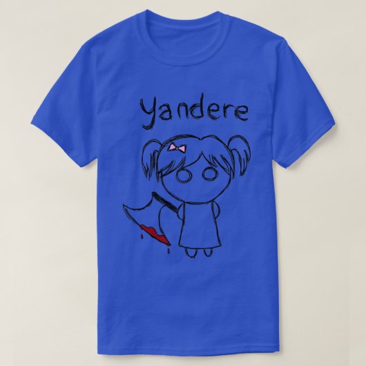 T-shirt Yandere (Design devant)
