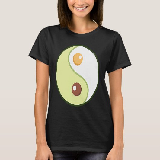 T-shirt Yang Avocado Ketogénique Overweight Diet Keto F (Devant)