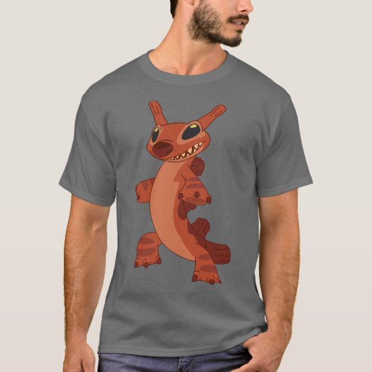 T-shirt Yang Expérience 502 et Stitch (Devant)