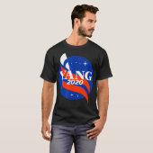 T-shirt Yang Gang 2020 Space Yang pour le rassemblement du (Devant entier)