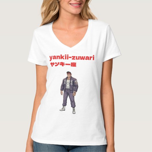 T-shirt Yankii-Zuwari (Devant)