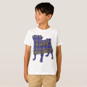 T-shirt Yappy Hanoukka (Devant entier)