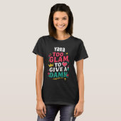 T-shirt YARA Personalized Women's Gift Custom YARA (Devant entier)