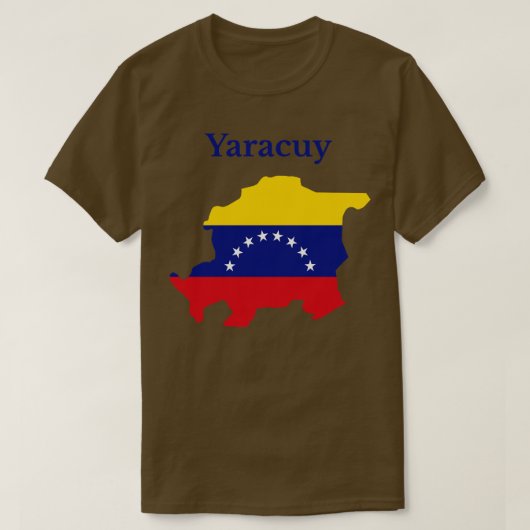 T-shirt Yaracuy État Venezuela (Design devant)