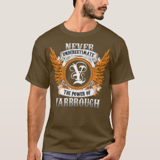 T-shirt Yarbrough Nom Chemise Ne Sous-Estime Jamais Le Pou