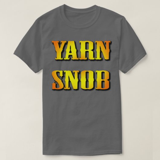 T-shirt YARN SNOBTShirt (Design devant)