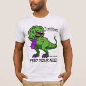 T-shirt Yarnivore Yarnivaurus Rex (Devant)