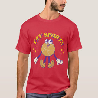 T-shirt Yay Sports Basketball Edition