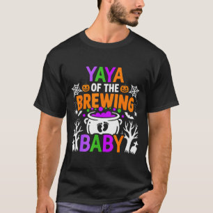 T-shirt Yaya du bébé qui brasse le costume d'Halloween