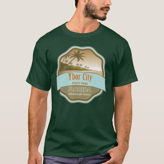 T-shirt Ybor City Museum State Park Hillsborough County Fl (Devant)