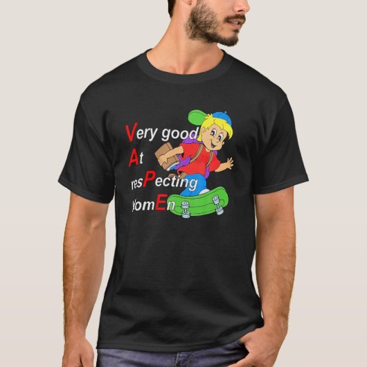 T-shirt Yeah I Vape Very Good At Respecting Women Funny Va (Devant)