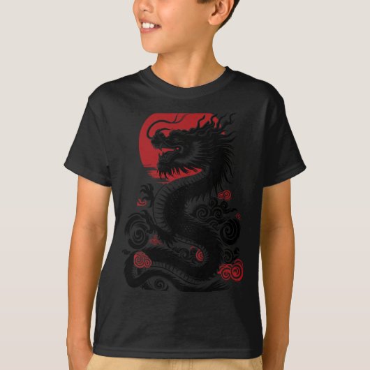 T-shirt Year Of Dragon Chinese New Year 2024  (Devant)