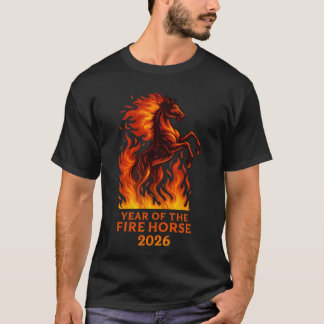 T-shirt Year of the Fire Horse 2026