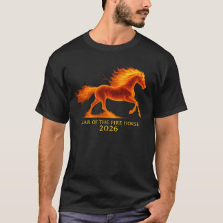 T-shirt Year of the Fire Horse 2026