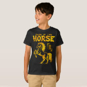T-shirt Year Of The Horse 2026 Chinese Ty Art Style China (Devant entier)