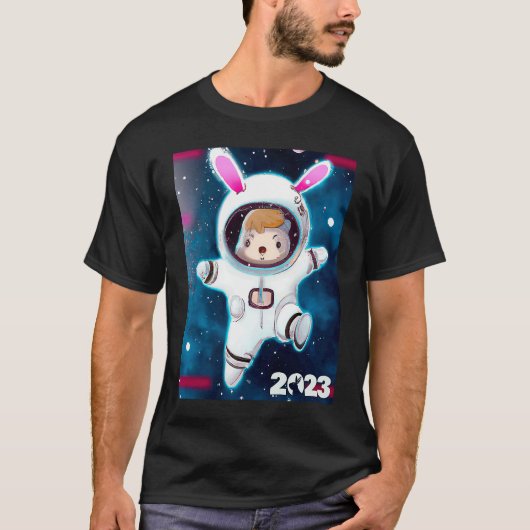 T-shirt Year Of The Rabbit 2023 Chinese New Year 2023 Boy  (Devant)