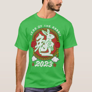 T-shirt Year Of The Rabbit 2023 Zodiac Chinese New Year 20