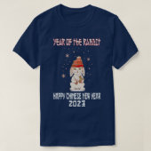 T-shirt Year Of The Rabbit 2023 Zodiac Hare Chinese New Ye (Design devant)
