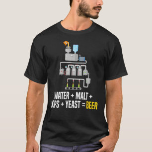 T-shirt Yeast Beer Homebreer Craftbeer B