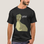T-shirt Yee dinosaur maym couleur (version 1, video qualit (Devant)