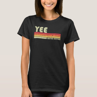 T-shirt YEE Nom Personnalisé Retro Vintage 80s 90s Anniver