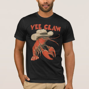 T-shirt Yeeclaw Cowboy Occidental Ébullition de Écrevisses