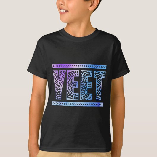 T-shirt Yeet Funny Slang Quote Humor Meme  (Devant)