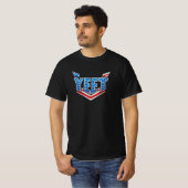 T-shirt YEET US flag Typography (Devant entier)
