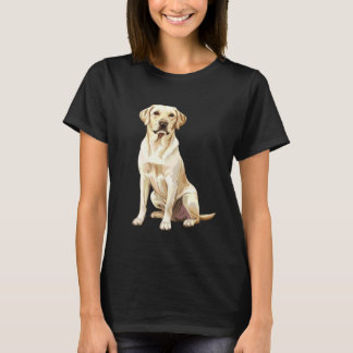 T-shirt Yellow Labrador Retriever