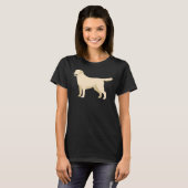 T-shirt Yellow Labrador Retriever 152 (Devant entier)