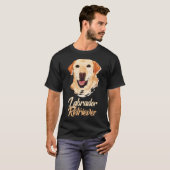T-shirt Yellow Labrador Retriever ! Especially (Devant entier)