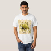 T-shirt Yellow Tribal Yin Yang (Devant entier)