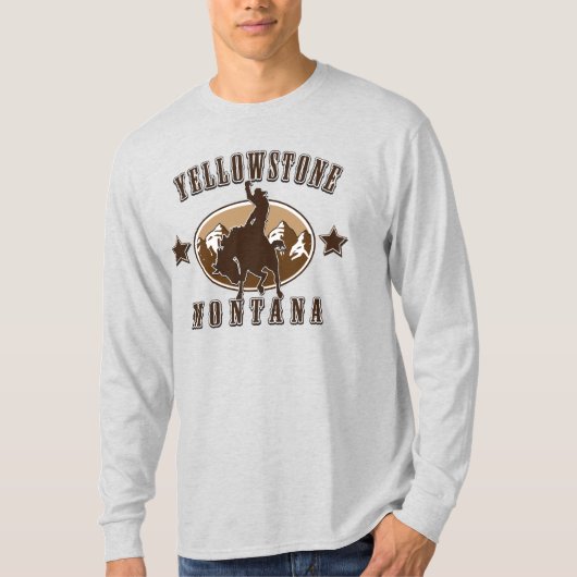 T-shirt Yellowstone Montana (Devant)